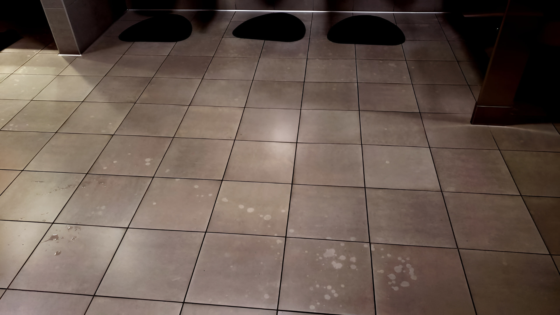 Before — Before and after commercial tile floor cleaning in National City, CA